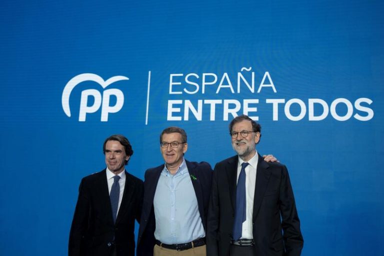 Rajoy, Aznar y 'barones' cierran filas con Feijóo tras pactar el CGPJ