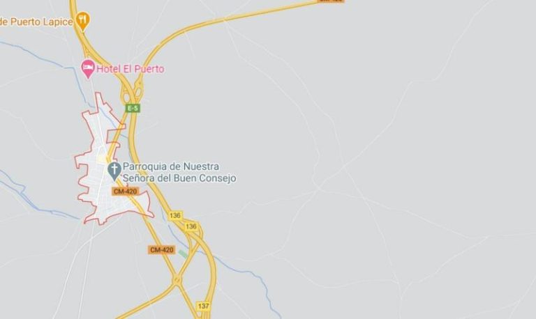 Un muerto y 2 heridos tras una choque entre un camión y una furgoneta en Puerto Lápice