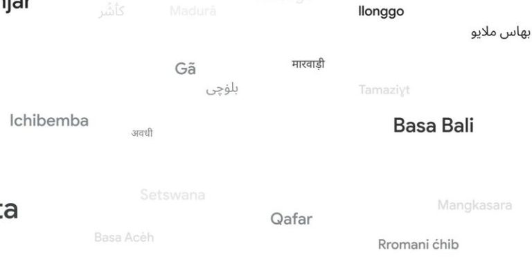 Google Translate agrega 110 idiomas nuevos gracias a la IA