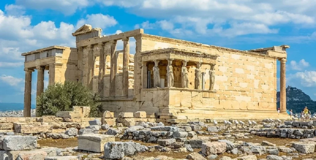 Cariátides del Erecteion: secretos y enigmas revelados 1 Acropolis