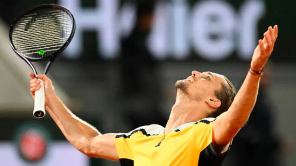 Contundente mensaje de Zverev antes de la final de Roland Garros contra Alcaraz 67 Alexander Zverev avanza hacia la cima en Roland Garros