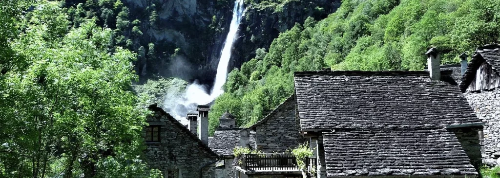 Foroglio, un pueblo de ensueño en Suiza.
