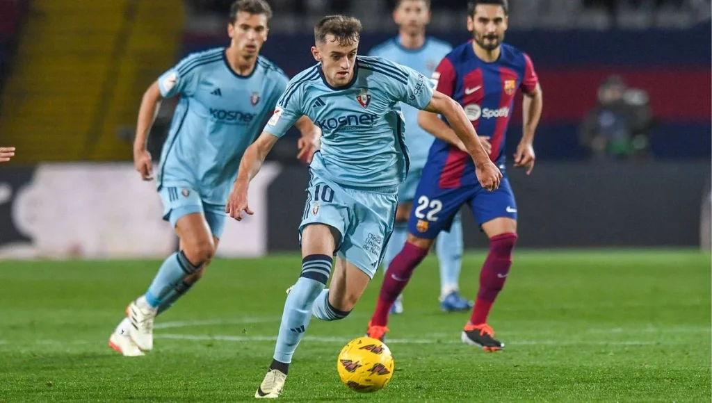 El plan del Athletic para pagar menos con Aimar Oroz 1 Aimar Oroz Athletic Girona