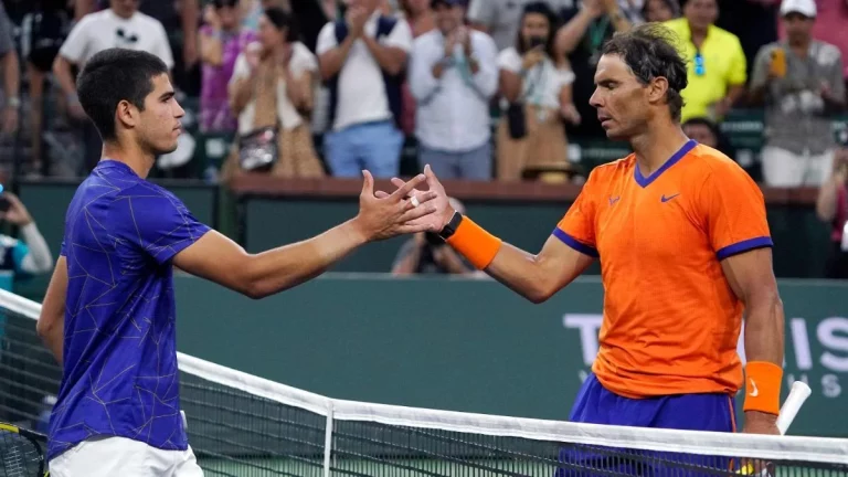 Leyenda del tenis habla así de la pareja Nadal Alcaraz: pelos de punta