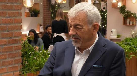 Carlos Sobera no se calla en 'First Dates' tras el comentario machista de un pretendiente
