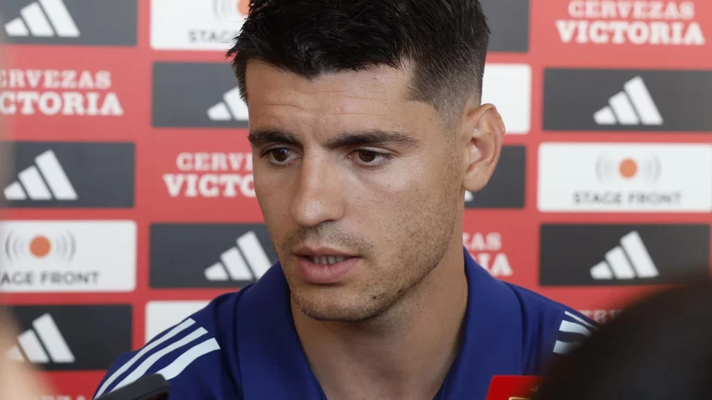 Morata se abre a la prensa en el Open Media Day