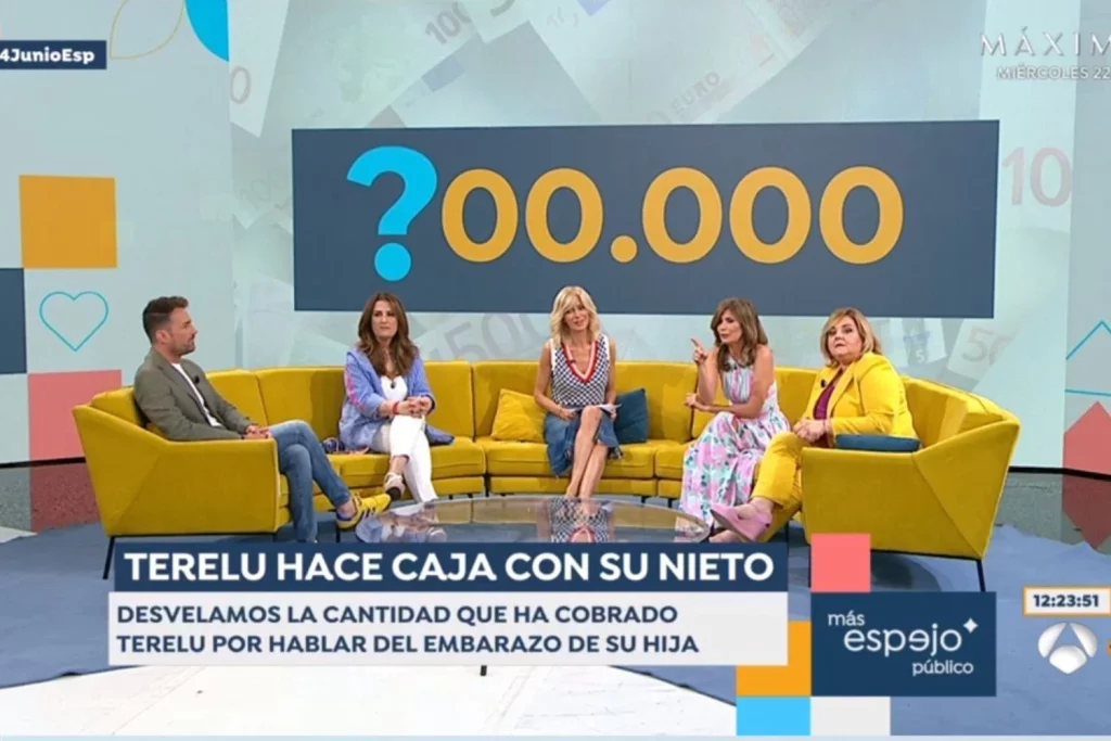 Espejo Público destapa el escandaloso dineral que cobra Terelu Campos por sus entrevistas en Telecinco