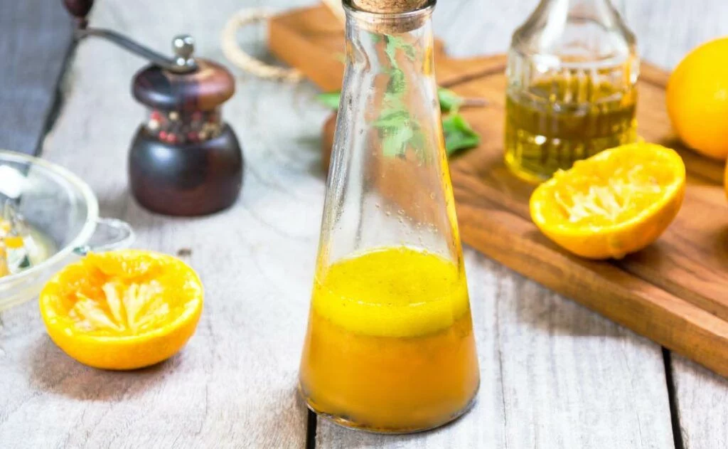 Salsa cítrica de naranja y miel: contrastes refrescantes