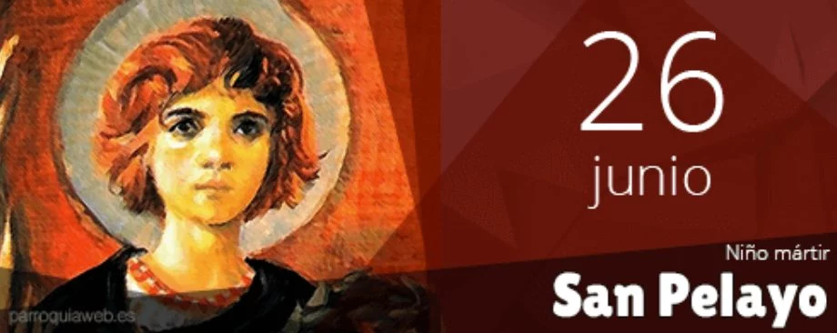 San Pelayo de Córdoba. Santoral del 26 de junio de 2024 1 San Pelayo de Córdoba