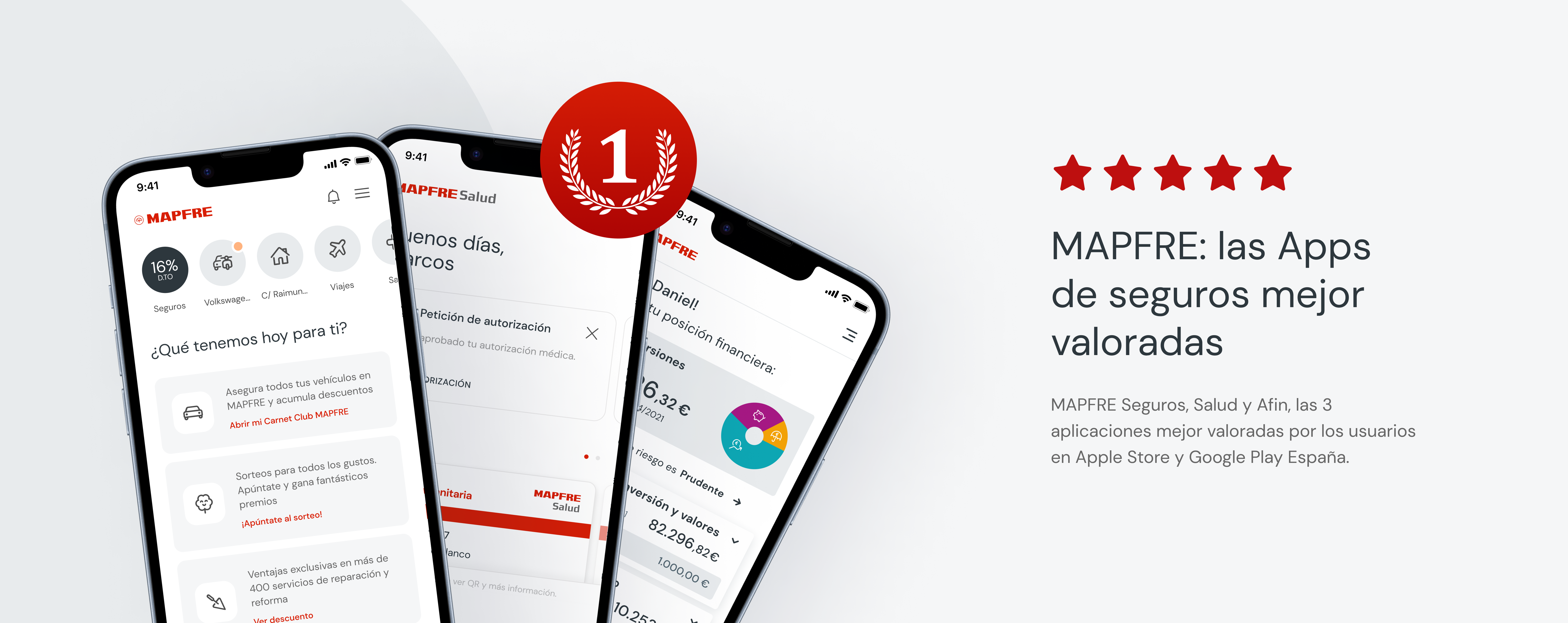 Las apps de MAPFRE se convierten en las aplicaciones de seguro mejor valoradas 1 Las apps de MAPFRE se convierten en las aplicaciones de seguro mejor valoradas