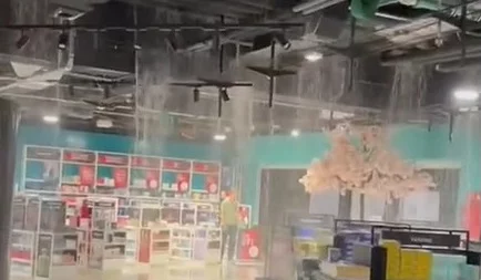 ¿Un aeropuerto submarino en España? En este vídeo de TikTok lo parece, pero es una desgracia