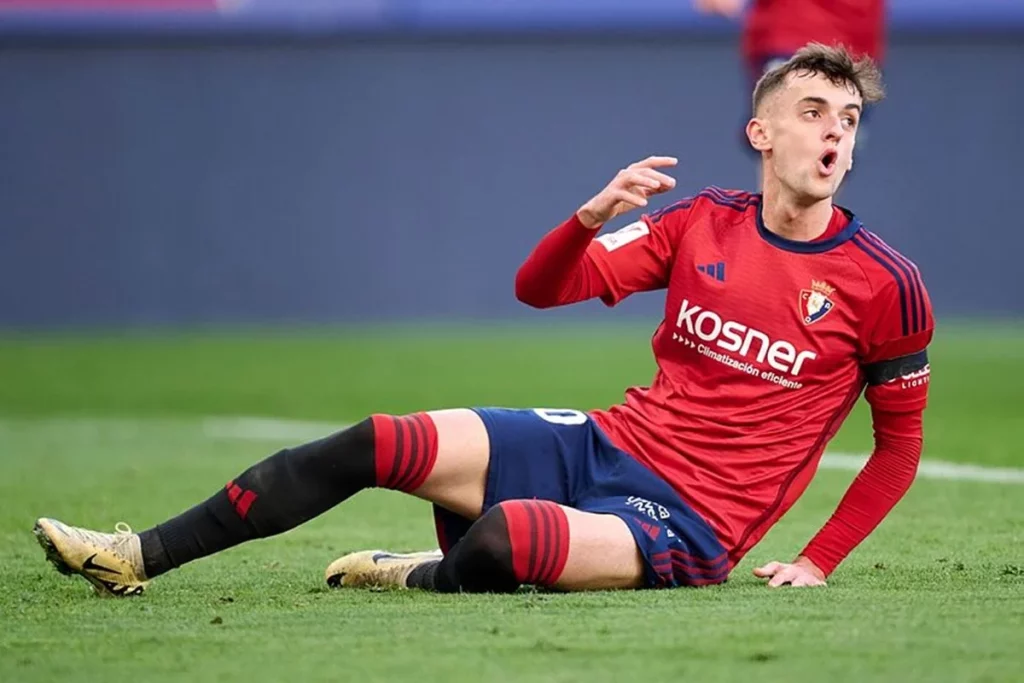 Aimar Oroz arrinconado por su respeto a Osasuna 1 Aimar Oroz