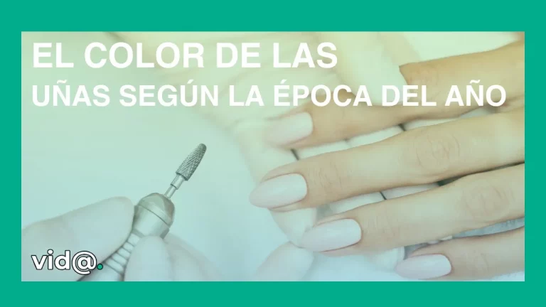 El color de las uñas según la época del año