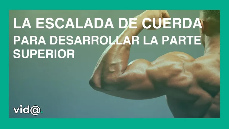 La escalada de cuerda se utiliza para desarrollar fuerza en la parte superior