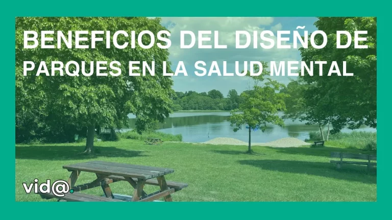 Beneficios del diseño de parques en la salud mental