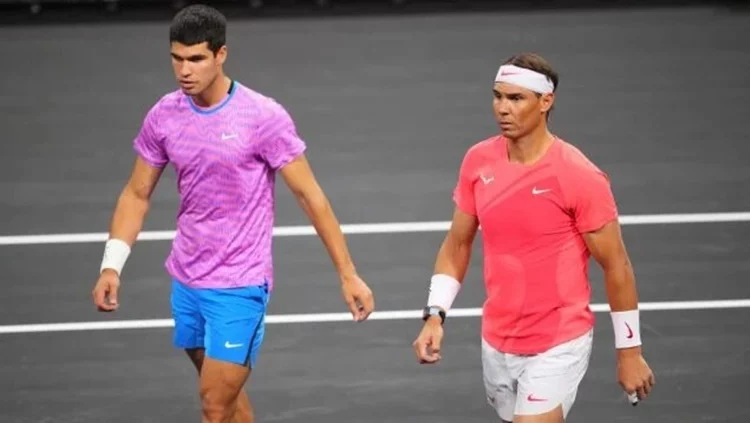 Leyenda del tenis habla así de la pareja Nadal Alcaraz: pelos de punta 1 Nadal Alcaraz