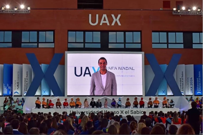 La segunda promoción de UAX Rafa Nadal School of Sport se gradúa con 30 empresas líderes apoyando su formación
