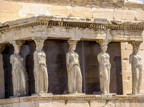 secretos y enigmas Cariátides del Erecteion: secretos y enigmas revelados