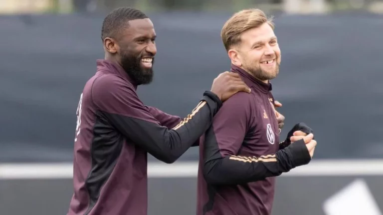 La selección alemana superada con la presión: pelea entre Füllkrug y Rüdiger
