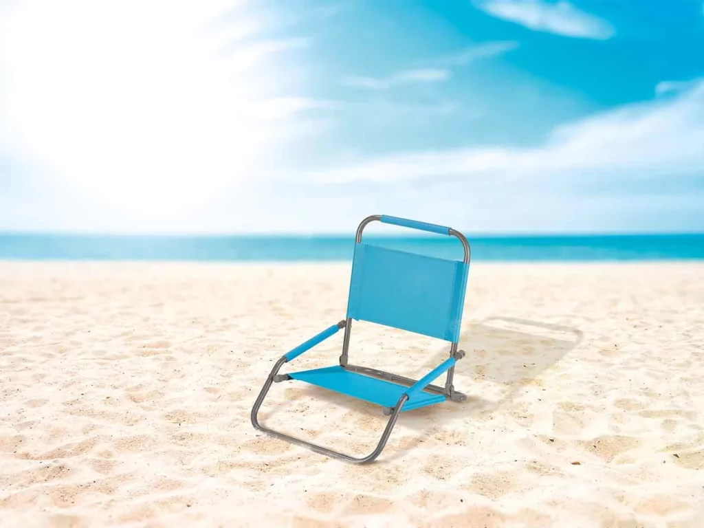 El invento plegable de Lidl para estar como un rey en la playa por menos de 10 euros 58 Características destacadas de la silla de playa de Lidl