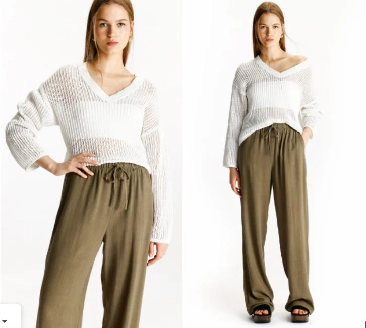 8 pantalones de Lefties confeccionados en lino y que disimulan tu barriguita para darte cuerpazo