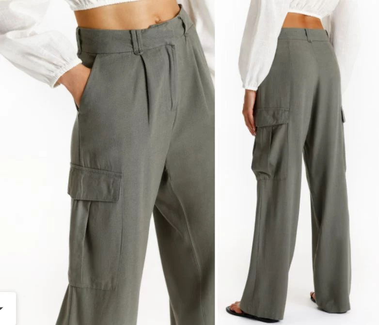 8 pantalones de Lefties confeccionados en lino y que disimulan tu barriguita para darte cuerpazo