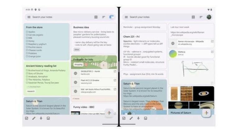Google Keep ya es compatible con múltiples cuentas en tabletas Android