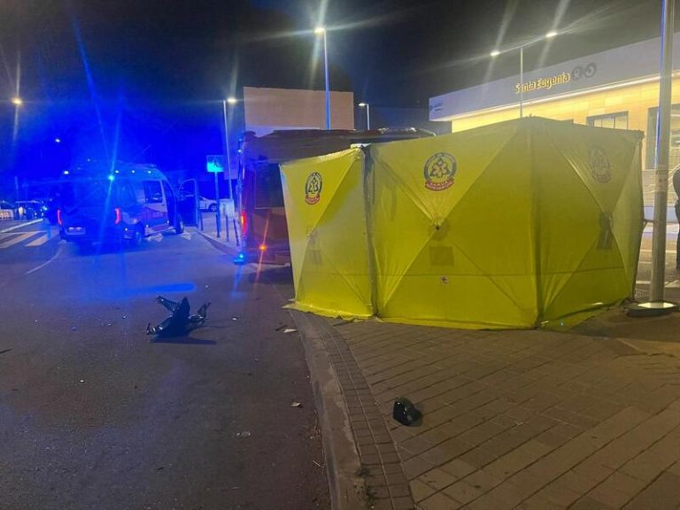 Un joven de 26 años muere atropellado frente a la estación de Cercanías de Santa Eugenia