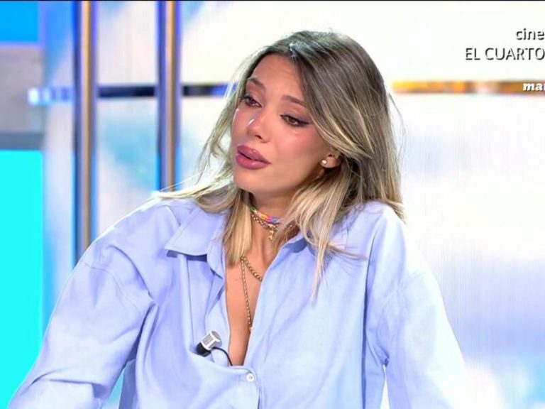 Alejandra Rubio se quiebra y enfrenta a sus compañeros para defender a Carlo Costanzia