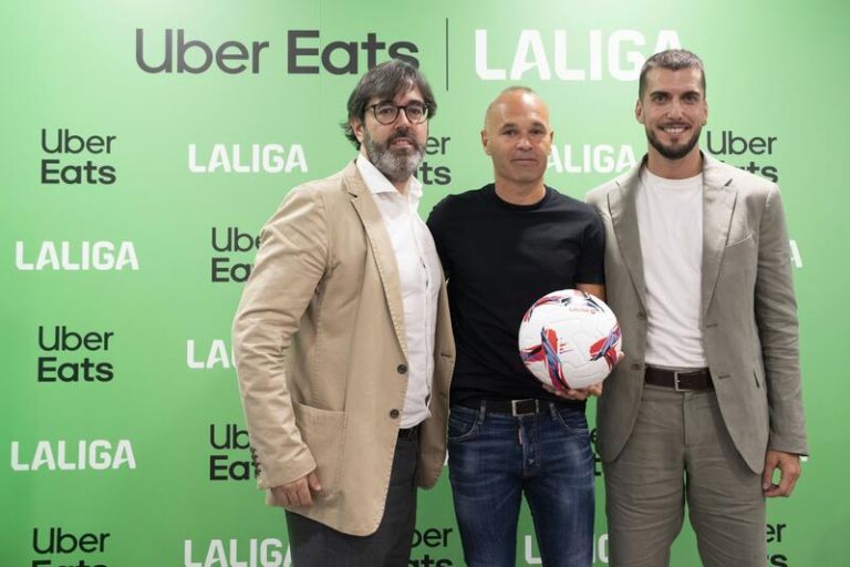 Uber Eats aterriza en LaLiga: La alianza que revolucionará el fútbol español