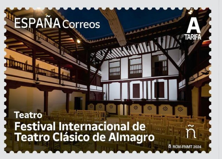 El sello postal que rinde homenaje al Festival de Teatro Clásico de Almagro