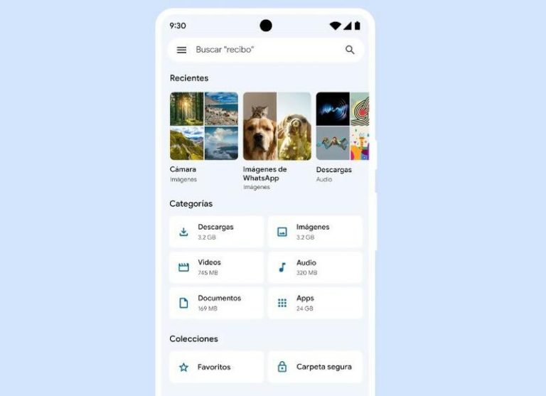Files de Google permitirá comprimir carpetas y archivos