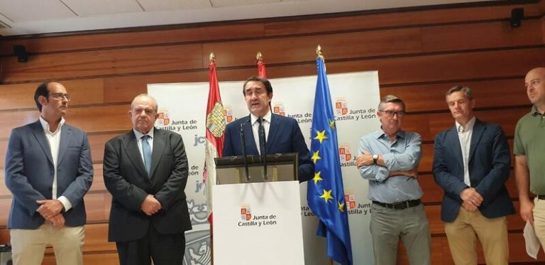 Comunidad de Castilla y León: Su Consejero reclama compromiso institucional y rechaza usar los incendios para atacar políticamente