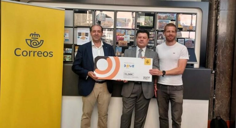 Correos recibe más de 123.200 donaciones con el programa 'Redondeo con impacto' y destinará 72.260 euros a Down España