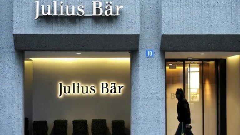 Julius Baer ganó 473 millones de euros hasta junio, un 14,9% menos