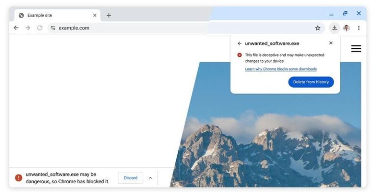 Las alertas de descargas sospechosas en Chrome darán más información sobre la naturaleza del peligro