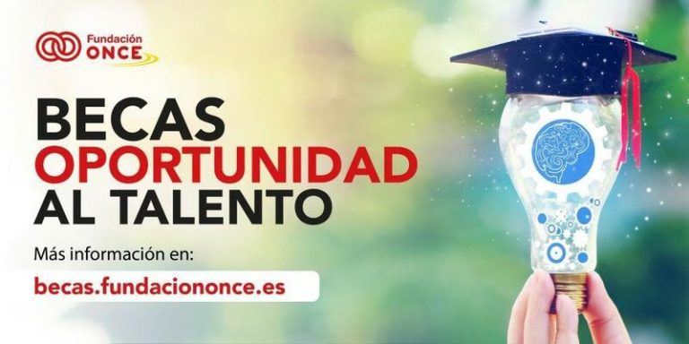 Impulso al talento: la Fundación ONCE abre nuevas becas 'Oportunidad Talento' con una dotación de 3.000 euros
