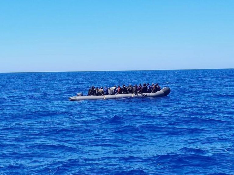El rescate de 119 migrantes en las costas de Fuerteventura y Lanzarote