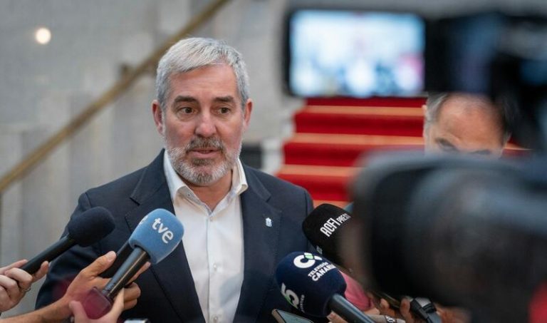 Fernando Clavijo critica al Gobierno central por anteponer La Moncloa a llegar a un acuerdo migratorio