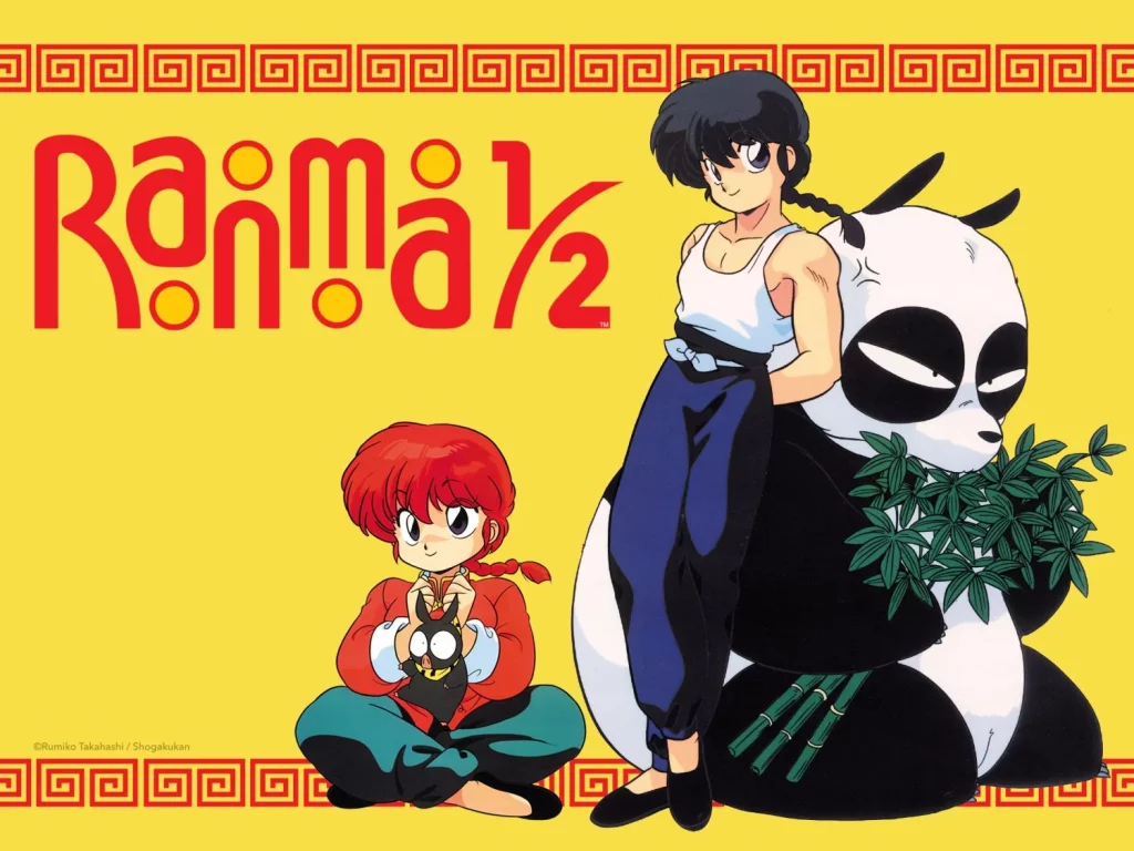 Ranma, uno de los animes más famosos de los años 90.