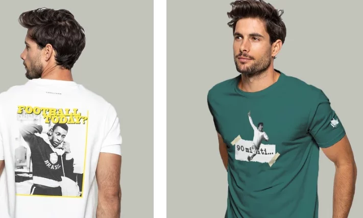 La tienda que se ha hecho viral en Madrid tiene reliquias en forma de camisetas de fútbol