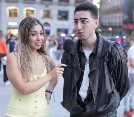 Chico descoloca a tiktoker con su respuesta.