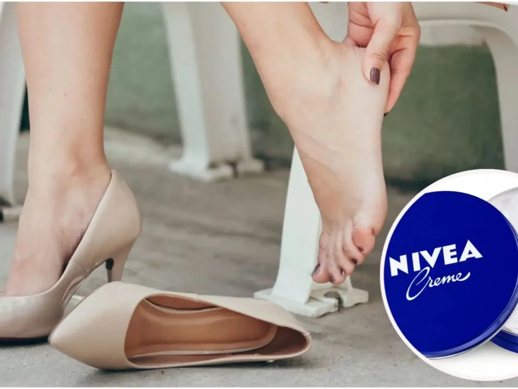 Crema Nivea para suavizar tus zapatos nuevos