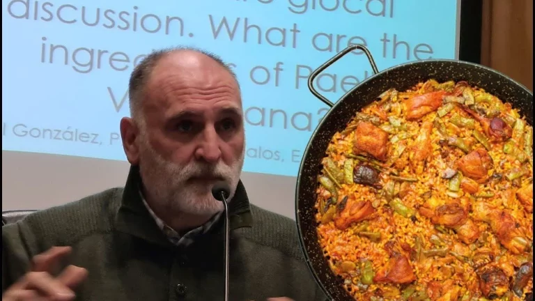 El chef José Andrés desvela el ingrediente imprescindible para una buena paella valenciana