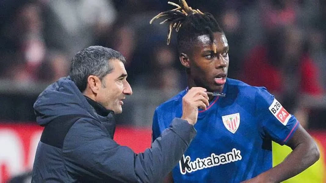 Valverde y el Athletic vuelven a temer al FC Barcelona: Hansi Flick lo quiere, no es Nico. Fuente: Agencias