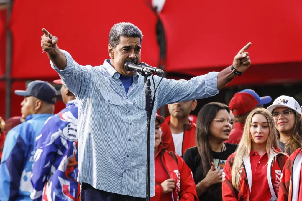 EuropaPress 6108459 25 july 2024 venezuela caracas president of venezuela nicolas maduro