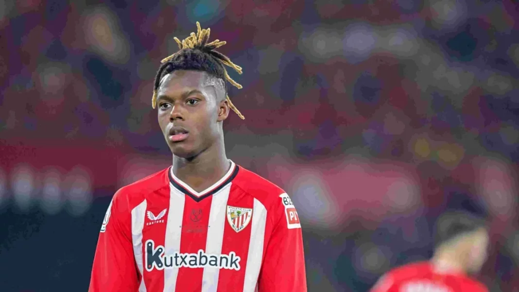 El representante de Nico Williams se pone nervioso. Fuente: Europa Press