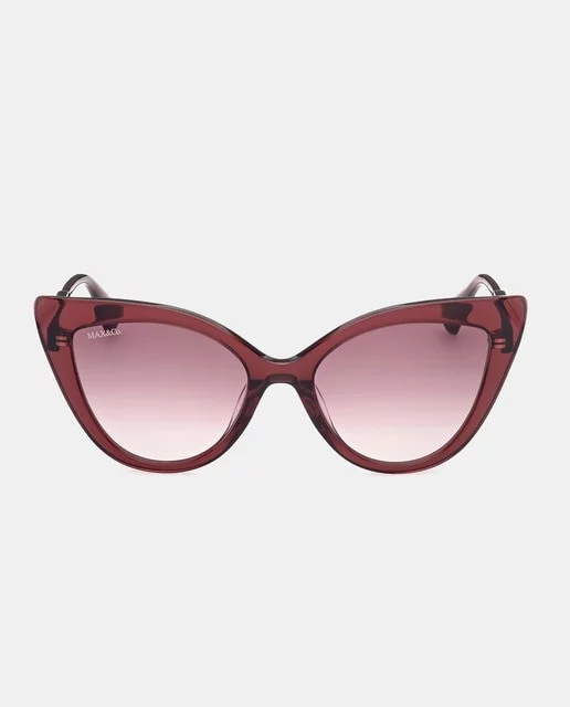 Gafas de sol cat eye de acetato rojas