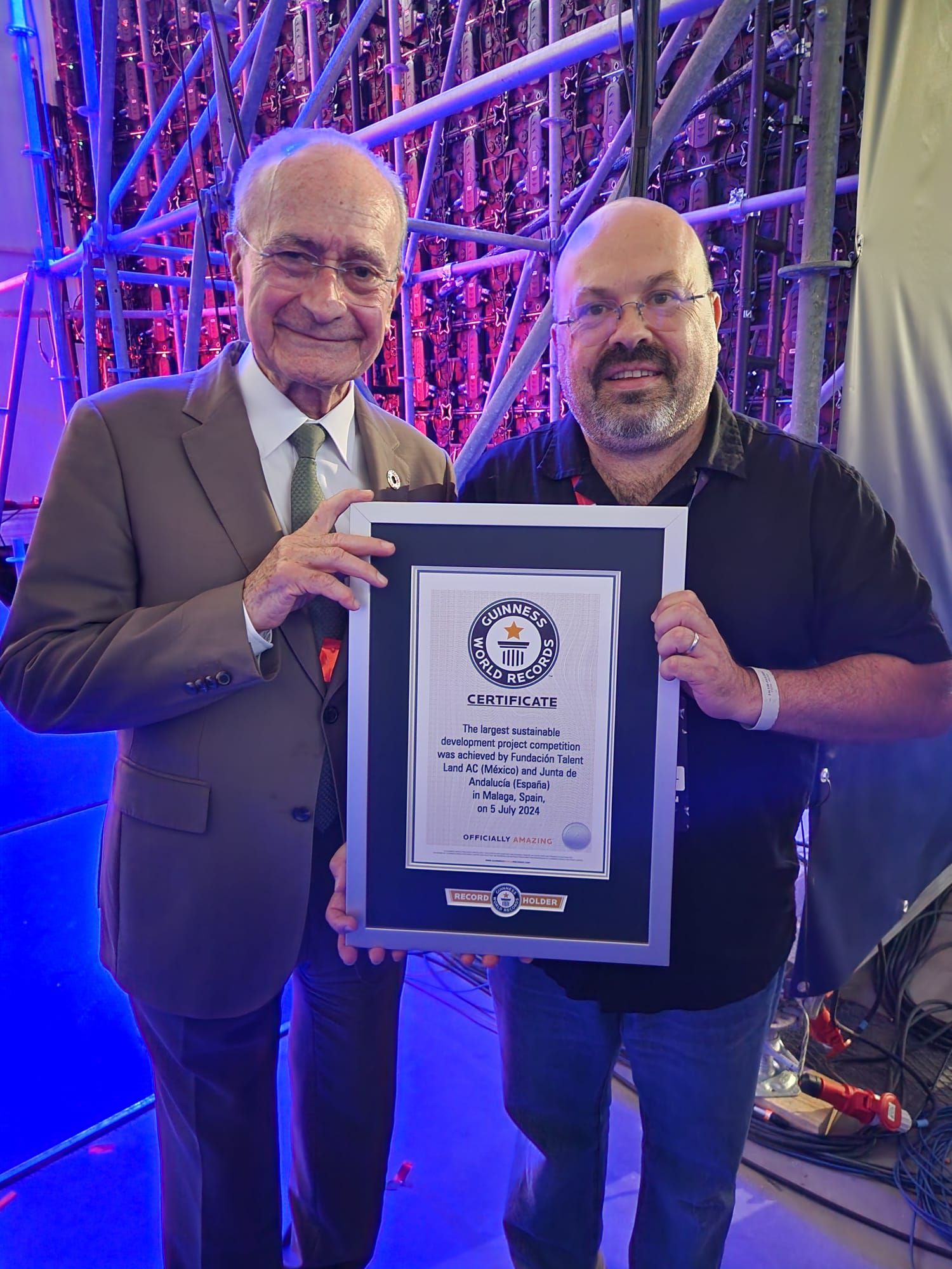 Talent Land España rompe Récord Guinness de proyectos relacionados con el agua 1 Guinness 1