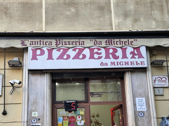 Pizzería da Michele, la más famosa del mundo.